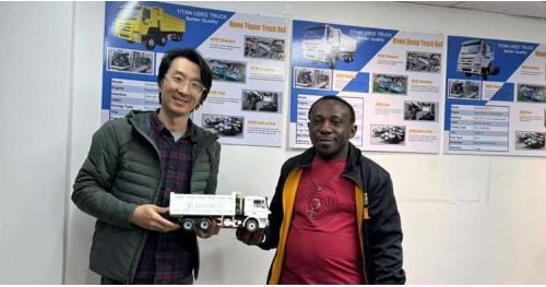 Congo Customer Visit Tongya to Buy Used Howo Dump Truck