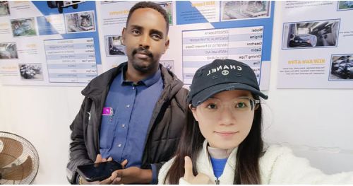 Zambia Customers Come to Tongya to Buy Sidewall Cargo Semi Trailer