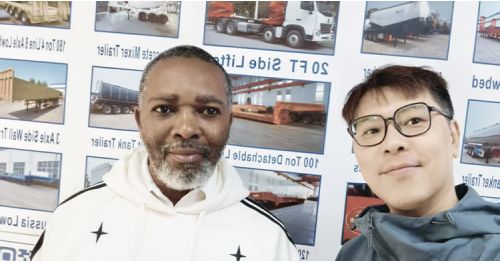 Guyana Customer Visit Tongya to Buy Bitumen Tanker Trailer