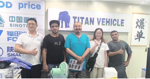 Costa Rica Customers Came to Tongya to Buy Sidewall Cargo Semi Trailer