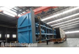 4 axle Tipper trailer has been sent to Tanzania