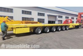 6 Axle Extendable Windmill Trailer will be sent to Vietnam