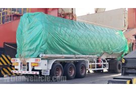 50000 Liters Stainless Steel Tanker Trailer will be sent to Senegal Dakar