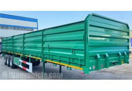 Tri Axle 60 Ton Grain Trailer will be sent to Zimbabwe