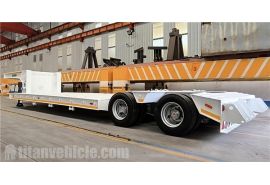 120 Ton Low Low Bed Trailer will be sent to Angola