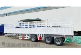  3 Axle Fence Cargo Semi Trailer Will Be Sent to Mozambique
