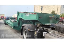 4 Axle Low Boy Trailer will be sent to the Philippines