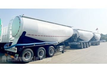 42 CBM Cement Tanker Trailers are Ready to Angola