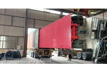 40 Foot Flatbed Semi Trailer will be export Ivory Coast