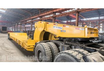 2 Axle Detach Semi Trailer will be sent to Guatemala by Container