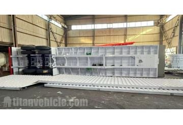 2 Axle Curtain Side Trailer will be ship to Trinidad and Tobago