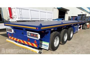 40 Foot Flatbed Semi Trailer will be Sent to Zambia