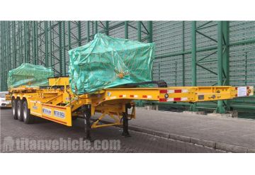 40 ft Side Lifter Trailer will shipped to Fiji