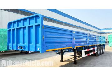 3 Axle Side Wall Trailer will be Sent to Sudan