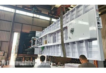 3 Axle Fence Semi Trailer will be Sent to Sudan