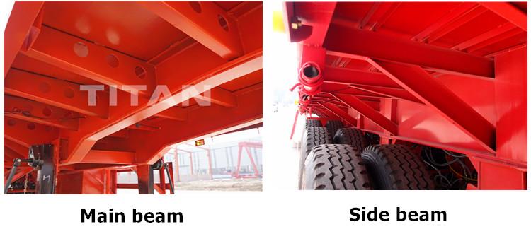 Tri Axle Flat Deck Trailer for Sale Best Manufacturer - Tongya Vehicle