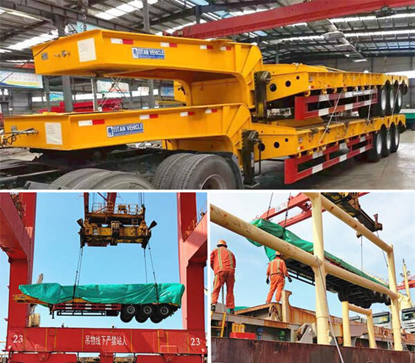 Different types of low bed trailers - What is lowbed trailer