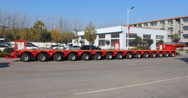 African Customers Consulted the Details of Modular Trailer