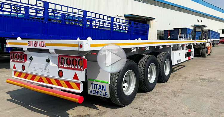 3 Axle Semi Flatbed Trailer for Sale in Guyana
