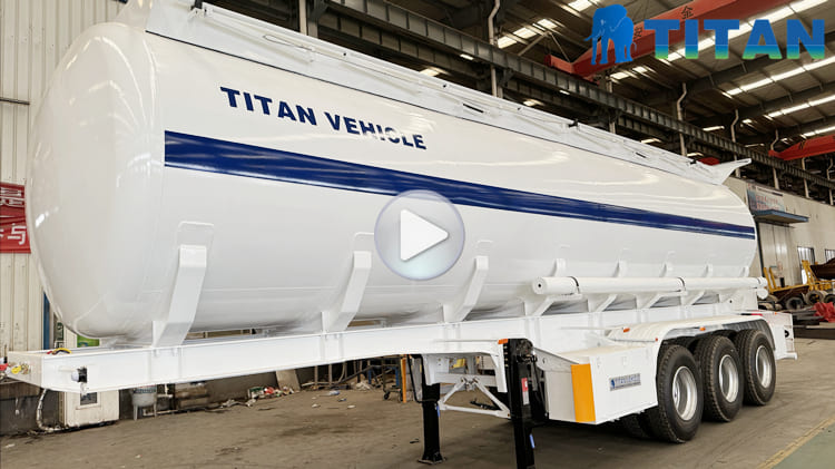 Tri Axle Oil Tanker Semi Trailer for Sale in Guinea