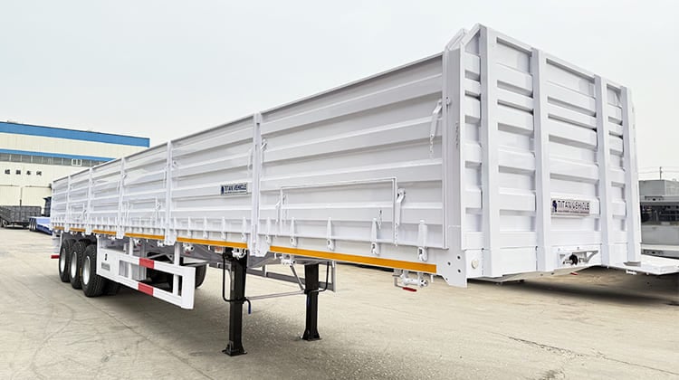 Drop Side Grain Transport Trailer for Sale in Zambia