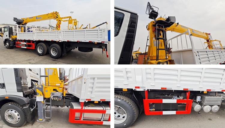 Used Howo 12 Ton Crane Truck for Sale in Uganda