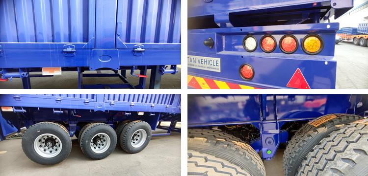 Stake Semi Cargo Trailer for Sale in Sudan