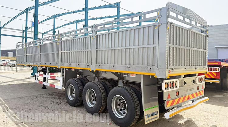 Livestock Trailer | Animal Cattle Transport Trailers for Sale in Rwandan