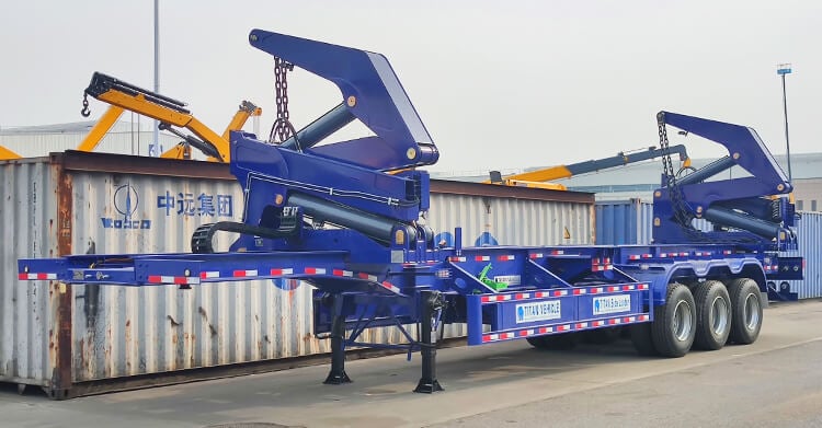 3 Axle 40 Ft Container Side Loader Trailer for Sale in Ivory Coast