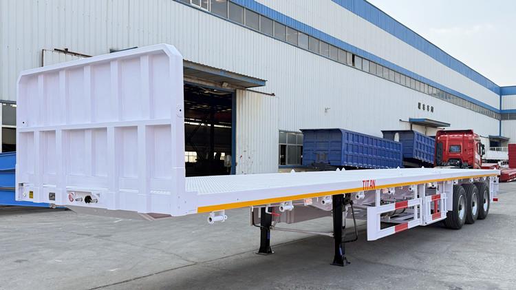 Heavy Duty Semi Truck Flatbed Trailer for Sale in Zimbabwe