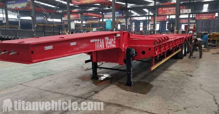 Low Loader Semi Trailer Price