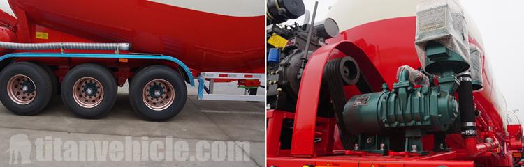 Details of Cement Powder Tanker Trailer