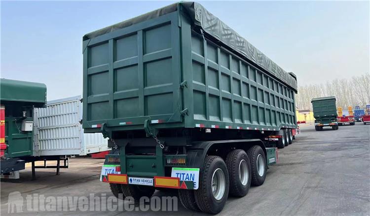 Tri Axle 33CBM Tipper Trailer for Sale In Kenya