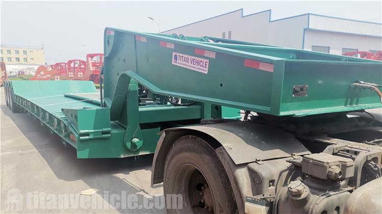 Tri Axle Detachable Gooseneck Trailer for Sale In Guyana