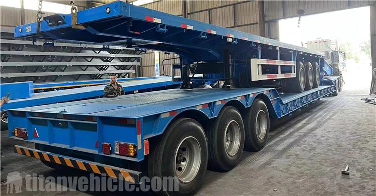 Tri Axle Detachable Gooseneck Trailer for Sale In Dominica