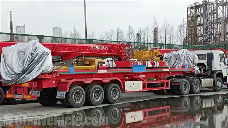 Side Lifter Container Trailer for Both 20 and 40 Foot Containers for Sale In Maldives