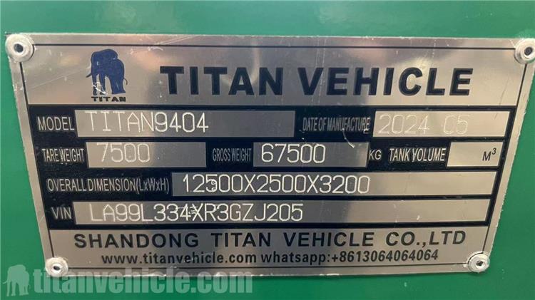 Tri Axle 60 Ton Grain Trailer for Sale In Zimbabwe