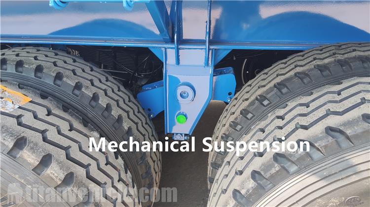 Tri Axle Fence Cargo Semi Trailer for Sale In Tanzania