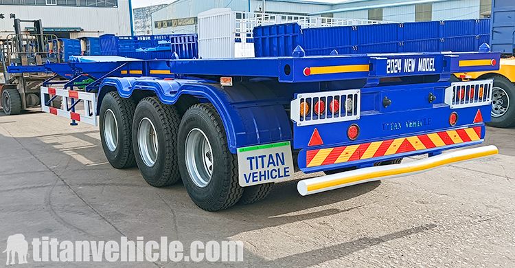 3 Axle 40ft Container Chassis for Sale in Vietnam