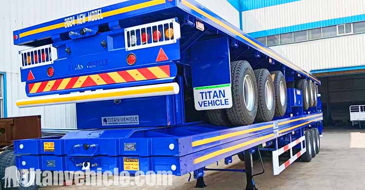 3 Axle Semi Flatbed Trailer for Sale in Namibia