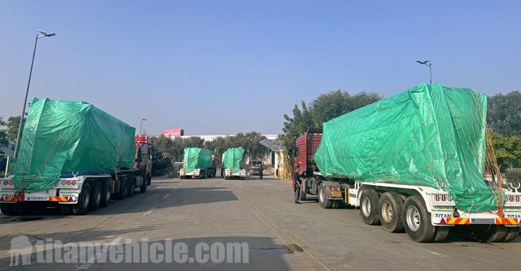 5 Units of Cement Powder Tanker Trailers for Sale in Zambia