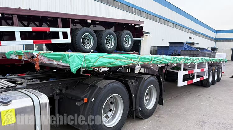 Tri Axle Flatbed Trailer for Sale in Nigeria