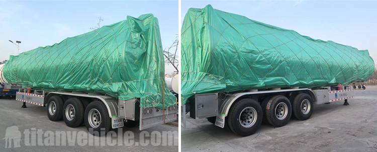 Aluminum Fuel Tanker Trailer for Sale in Cameroon