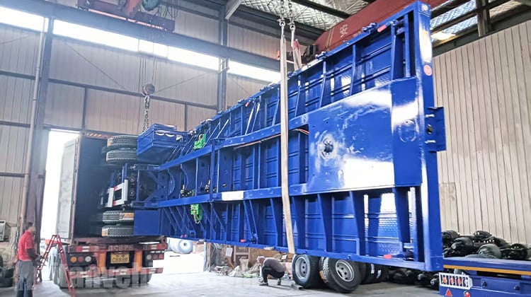 Tri Axle 40 Ft Flatbed Trailer Prices for Sale in Guyana