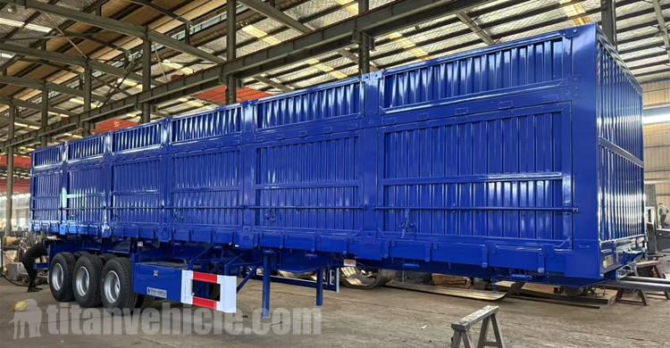 Tri Axle Side Tipper Trailer for Sale in Tanzania
