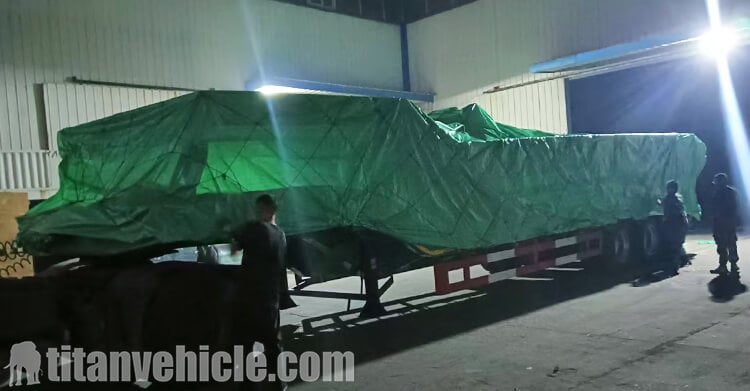 3 Axle Lowbed Trailer Truck for Sale in Guyana