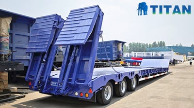 low bed trailer test