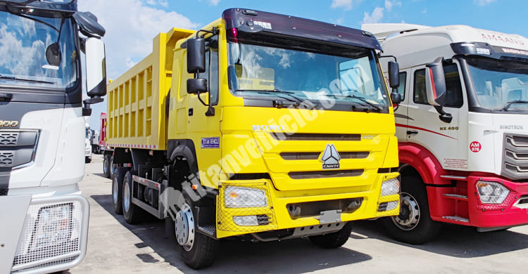 Howo Tipper Truck 400 6x4 for Sale in Algeria