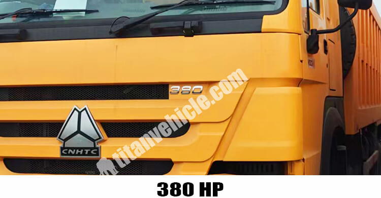 Howo Sinotruk 380 Dump Truck for Sale in Burundi