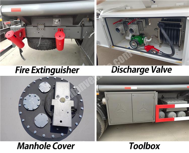 Sinotruk Howo 20000 Liters Fuel Tanker Truck for Sale in Cameroon